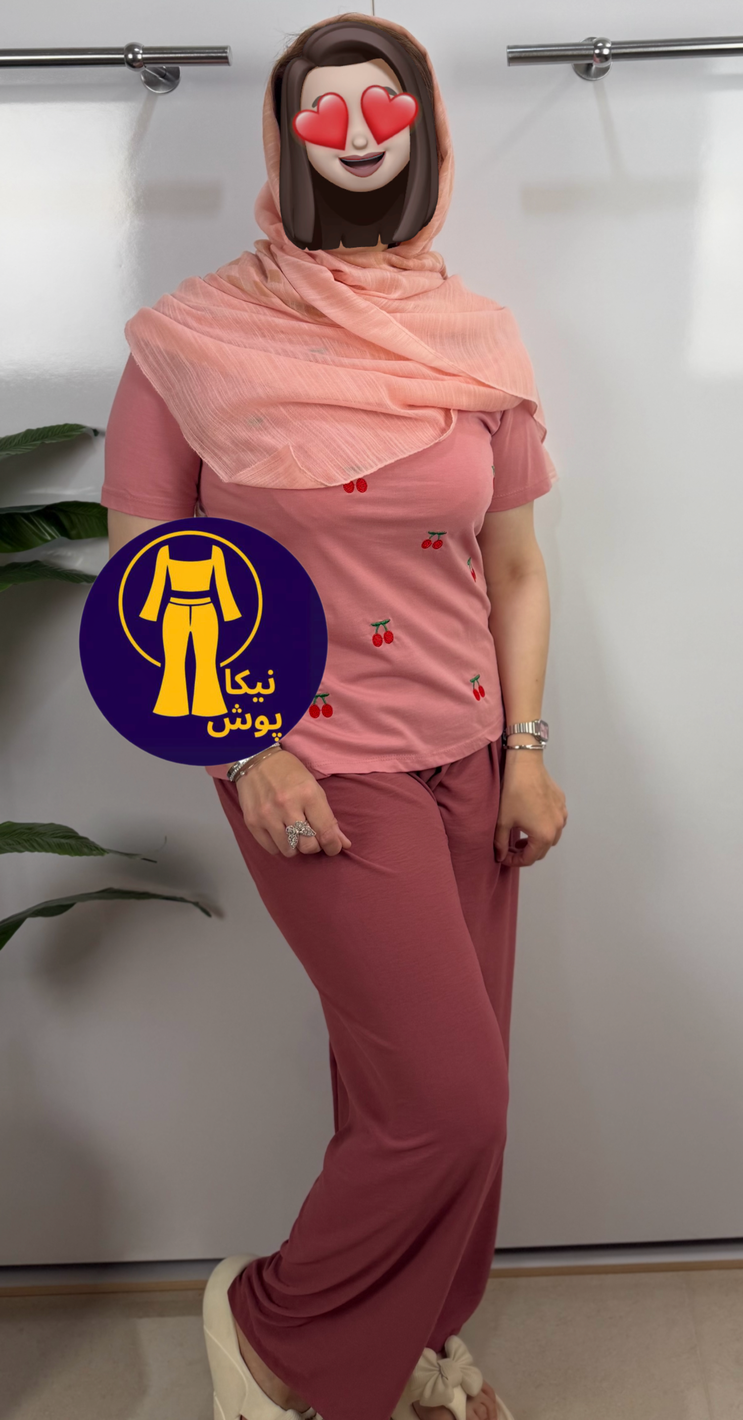 شلوار بگ ابروبادی گِرَم بالا خنک ۳۶ تا ۵۰